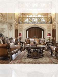 HD-555 SALA CLASICA 3 PZAS (SOFA, LOVE SEAT Y CHAIR)